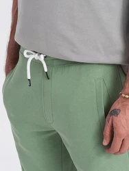 OMBRE Sweatshorts Herrenshorts Khaki/Grün/Dunkelgrün/Hellgrün/Türkis