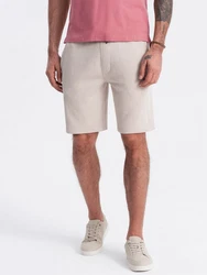 OMBRE Sweatshorts Herrenshorts Khaki/Beige