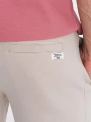 OMBRE Sweatshorts Herrenshorts Khaki/Beige