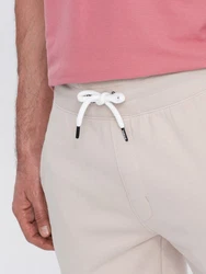 OMBRE Sweatshorts Herrenshorts Khaki/Beige