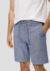 s.Oliver Bermudas Chino-Shorts Weiß/Creme