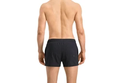 PUMA BODYWEAR Badehose Beachwear Short Shorts Schwarz/Dunkelblau/Dunkelgrau