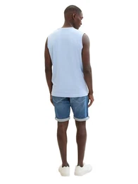 Jeansbermudas JOSH mit Markenlabel