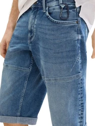 TOM TAILOR 3/4-Jeans MORRIS Weiß/Creme/Hellblau