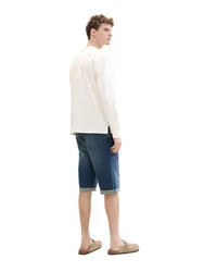 TOM TAILOR 3/4-Jeans MORRIS Weiß/Hellblau/Dunkelblau/Creme/Beige