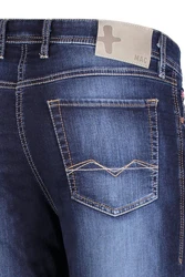 MAC 5-Pocket Jeans Jogn Jeans Hellblau/Dunkelblau/Blau