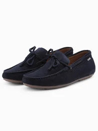 Herren Leder Mokassin Schuhe mit Driver Sohle Mokassin