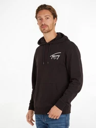 Tommy Jeans Kapuzensweatshirt TJM REG ENTRY GRAPHIC HOODIE Schwarz