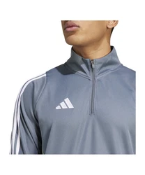 adidas Performance Sweatshirt Tiro 24 Trainingsjacke Grau/Hellgrau/Dunkelblau