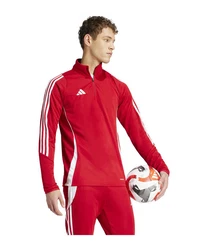 adidas Performance Sweatshirt Tiro 24 Trainingsjacke Rot/Dunkelrot