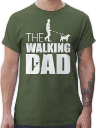 Shirtracer T-Shirt Witzige Geschenke Hundebesitzer Hunde Dunkelgrün/Grün