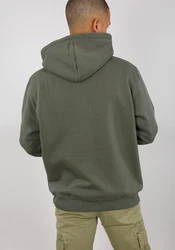 Alpha Industries Hoodie Foam Print Dunkelgrün