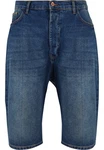 Rocawear Stoffhose Baggy Fit Jeansshort FRI Blau/Dunkelblau