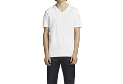 Jack & Jones T-Shirt JACBASIC CREW NECK TEE Weiß/Schwarz