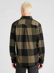 Jack & Jones Langarmhemd JJEDARREN Dunkelgrün/Beige