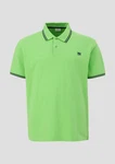 s.Oliver Kurzarmshirt Poloshirt mit Logo-Detail Grün/Neonfarben/Hellgrün