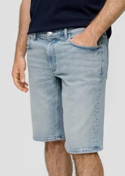 s.Oliver Stoffhose Jeans-Shorts Straight Leg High Rise Schwarz/Dunkelblau/Blau/Grün/Hellblau/Gelb