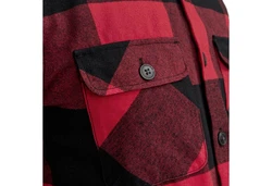 Jack & Jones Karohemd JJEDARREN Overshirt LS Dunkelrot/Rot