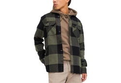 Jack & Jones Karohemd JJEDARREN Overshirt LS Dunkelgrün/Grün
