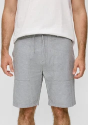 s.Oliver Bermudas Chino-Shorts Weiß/Creme/Grün