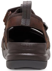 Crocs Yukon Fisherman Sandale Halbschuh Slipper Trekkingschuh Dunkelbraun/Braun/Beige/Grau
