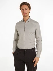 Calvin Klein Hemd Beige/Khaki/Braun
