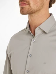 Calvin Klein Hemd Beige/Khaki/Braun