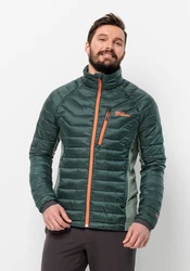 Jack Wolfskin Funktionsjacke ROUTEBURN PRO INS JKT Dunkelgrün/Grün