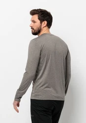 Jack Wolfskin Rundhalspullover SKY THERMAL L/S Grau/Dunkelgrau/Braun/Khaki/Hellgrau/Gelb