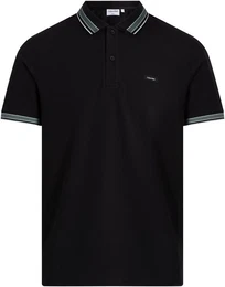 Poloshirt STRETCH PIQUE MULTI TIPPING POLO mit Logoschriftzug