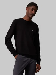 Calvin Klein Pullover COTTON SILK BLEND CN SWEATER 