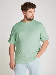 Calvin Klein Big&Tall T-Shirt BT_ENLARGED BACK LOGO grün