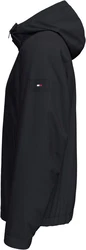 Tommy Hilfiger Outdoorjacke RWB HOODED JACKET Schwarz/Dunkelgrau/Dunkelblau