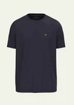 FYNCH-HATTON T-Shirt mit Logoaufdruck Dunkelblau/Schwarz/Dunkelgrau