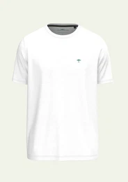 T-Shirt mit Logoprgung auf der Brust