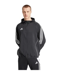adidas Performance Sweatjacke Tiro 24 Windbreaker Dunkelgrau/Grau/Schwarz/Hellgrau