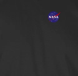Shirtracer Rundhalsshirt NASA Logo Space X Merchandise Weltraum Weltall Dunkelgrau/Schwarz/Dunkelblau/Grau/Hellgrau/Braun