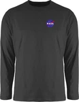 Shirtracer Rundhalsshirt NASA Logo Space X Merchandise Weltraum Weltall Dunkelgrau/Schwarz/Dunkelblau/Grau/Hellgrau/Braun