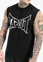 TAPOUT T-Shirt Alemada Schwarz/Hellblau/Blau