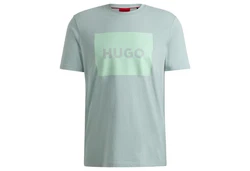 HUGO T-Shirt Herren T-Shirt - Dulive222 Hellblau/Türkis/Hellgrün/Grün/Dunkelgrün