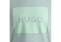 HUGO T-Shirt Herren T-Shirt - Dulive222 Hellblau/Türkis/Hellgrün/Grün/Dunkelgrün