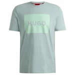 HUGO T-Shirt Herren T-Shirt - Dulive222 Hellblau/Türkis/Hellgrün/Grün/Dunkelgrün
