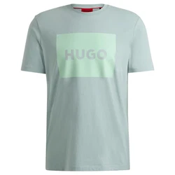 HUGO T-Shirt Herren T-Shirt - Dulive222 Hellblau/Türkis/Hellgrün/Grün/Dunkelgrün