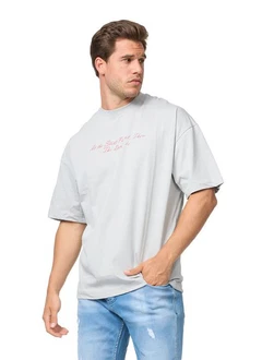 Denim House T-Shirt Oversized Fit mit besonderem Druck (E698) Denim House T-Shirt Oversized Fit mit besonderem Druck (E698)