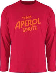 Shirtracer Rundhalsshirt Team Aperol Spritz Mdelsabend Spritztour Aperol Geschenk Karneval & Fasching 