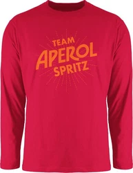 Shirtracer Rundhalsshirt Team Aperol Spritz Mdelsabend Spritztour Aperol Geschenk Karneval & Fasching 