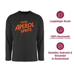 Shirtracer Rundhalsshirt Team Aperol Spritz Mdelsabend Spritztour Aperol Geschenk Karneval & Fasching 