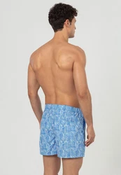 Just Like You Badeshorts Blau/Hellblau