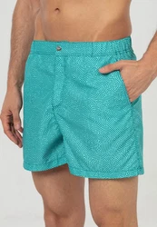 Just Like You Badeshorts Türkis/Blau/Grün