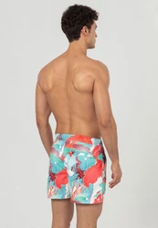 Just Like You Badeshorts Rosa/Rot/Dunkelrot/Mischfarben